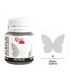 Akrylová barva Rosa Decor 20ml 256 Silver